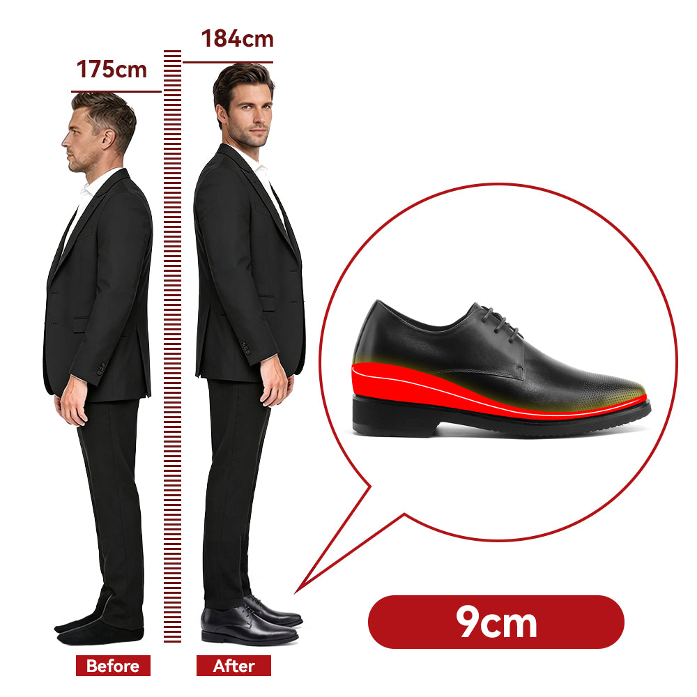 ELEVATOR SHOES APOLLO +3.54 INCHES